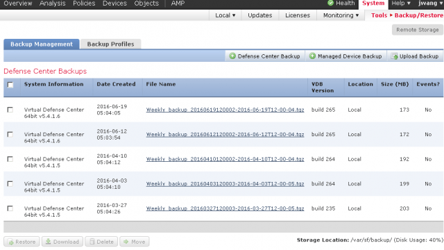 Cisco FirePOWER High Disk Space Utilization (2)