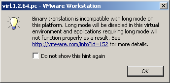 CiscoVirlVmwareWorkstation error